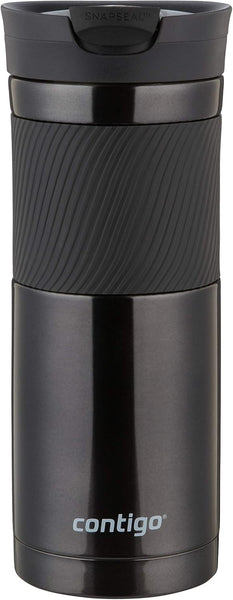 Contigo Byron Snapseal Travel Mug | Stainless Steel Thermal Mug | Vacuum Flask | Leakproof Tumbler | Coffee to Go Mug with BPA Free Easy-Clean Lid
