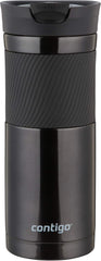 Contigo Byron Snapseal Travel Mug | Stainless Steel Thermal Mug | Vacuum Flask | Leakproof Tumbler | Coffee to Go Mug with BPA Free Easy-Clean Lid
