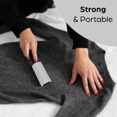 Lint Roller with 5 Refills - Pet Hair Remover for Dog & Cat Fur on Clothes, Sofas & Carpets, 300 Extra Sticky Sheets