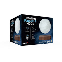 RED5 Rotating Floating Moon Lamp Spinning Magnetic Levitation LED Touch Light