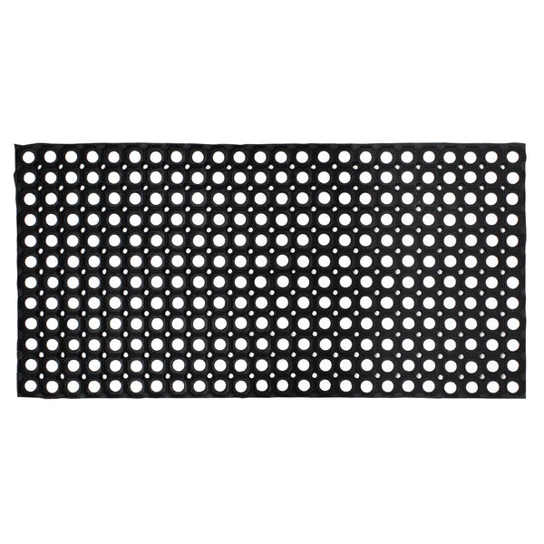 JVL Rondo Contract Rubber Floor Mat, 100 X 50 Cm - 5 Pack