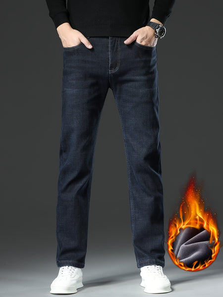 Lined Jeans