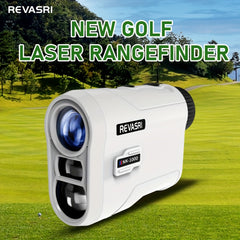 REVASRI Golf Rangefinder with Slope And Pin Lock Vibration, External Slope Switch for Golf Tournament Legal, Rangefinders with Rechargeable Battery 914.4meter Laser Range Finder