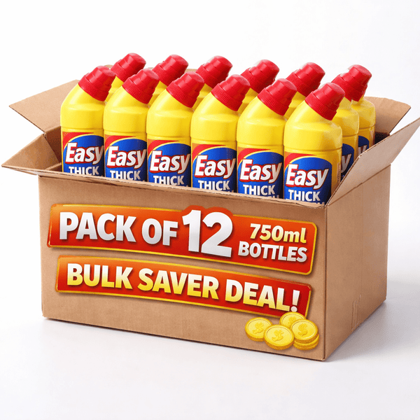Easy Thick Bleach Citrus 750ml – Pack of 3 to 12