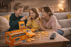 Jacob'S Mini Cheddar'S Original, with Real Cheese Snack Biscuits Crackers 8 x 6 Pack of 138g Each