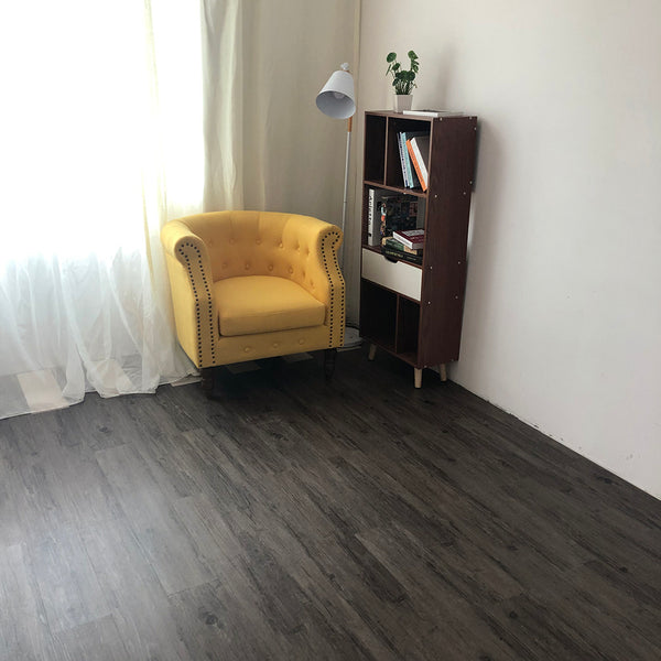36-Piece Wood Effect Vinyl Flooring Self-Adhesive Floor Planks, 5.0m² PVC Floor Tiles for Indoor Living Room, Bedroom, Kitchen, Office