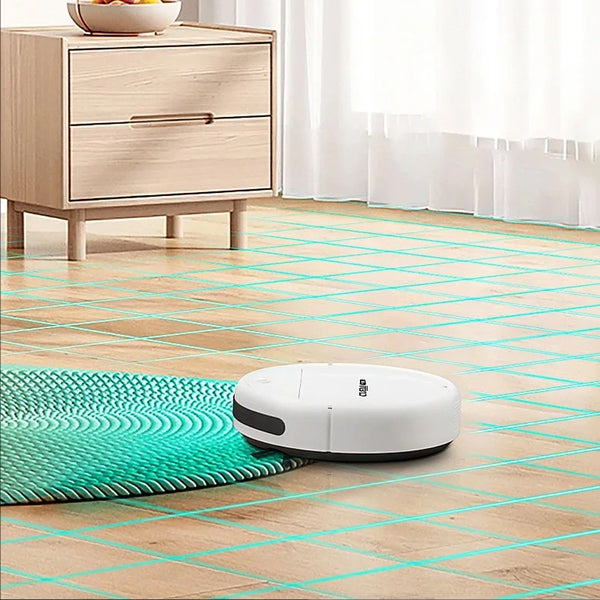 4 Motor Powerful Robot Vacuum and Mop Self Cleaning Station Uses Only Water for Strong Scrubbing and Suction
