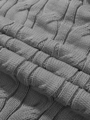 Men's Mature Business Sweater - New Autumn/Winter Lapel Ribbed Knitwear, Fashionable Solid Color Pullover, Suitable for Layering and Wearing Over Clothes