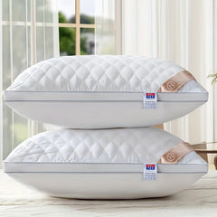 1pc/2pcs/4pcs Hotel-Style Quality Luxury Pillows for Sleeping (800G) Simple, Stylish, Elastic And Elegant, Suitable for Bedroom, Home, Living Room, Home Christmas Decor