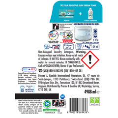Fairy Non Bio Laundry Liquid, 172 Wash, 4.988L