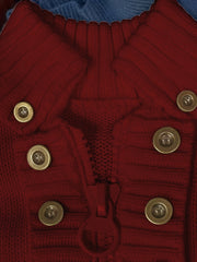 Christmas Women's Elegant Cardigan - Front Zipper & Multi Buttons, Stand-Up Collar Sweater, Structured Fit for Office, Party, Everyday - All-Season Chic Outerwear, Office Wear, Textured Knitwear, Ribbed Texture, Stylish Coverup, Working Professionals