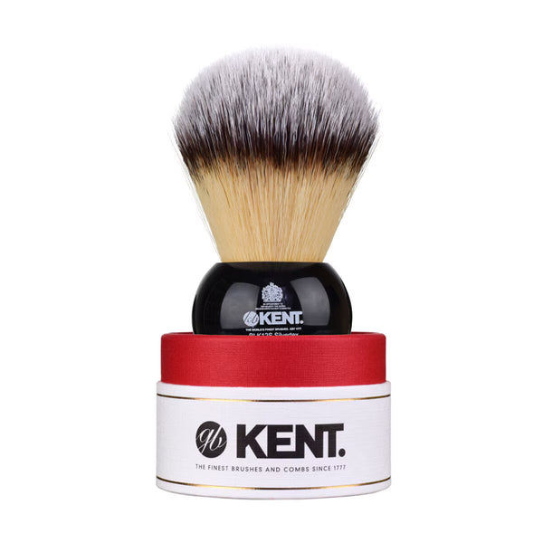 Kent Extra Large Synthetic Shaving Brush, Black