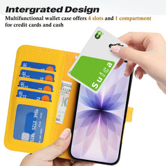 Phone Case: Magnetic Closure Genuine Leather Wallet Case for iPhone 17 Series RFID Blocking 4 Card Slots Premium Protection for 17 Pro Max 17 Air 17 Pro