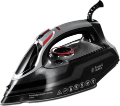 Russell Hobbs Steam Iron [3100W, 210 G/Min Extra Steam Boost, 70 G/Min Steam] Power Steam (350Ml, Ceramic Soleplate, Self-Cleaning & Spray Water Function, Anti-Limescale, Drip Stop) 20630