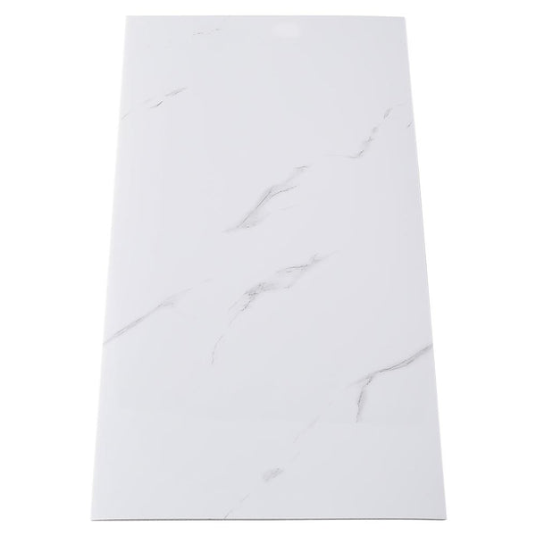Pack of 20 PVC Self-adhesive Wall Backing Ceramic Tile Wall Stickers, Faux Marble Ceramic Tile Stickers, Waterproof Faux Marble Pattern Tiles Stickers for Bathrooms and Kitchens, Easy To Peel and Stick