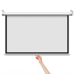 1pc Projector Accessory|Projection Screen-White,Portable 72-inch - High-definition Projection Screen for Display Boards in Schools/ Offices, Easy Installation (133x75cm)