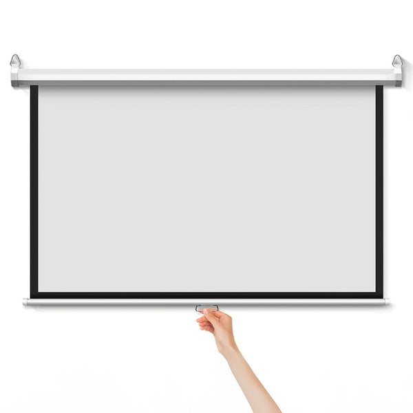 1pc Projector Accessory|Projection Screen-White,Portable 72-inch - High-definition Projection Screen for Display Boards in Schools/ Offices, Easy Installation (133x75cm)