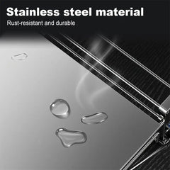 Foldable Cabinet Door Hook Organizer, Countertop Shelf,No Drill Shelf, For Cabinet Pantry Cupboard, Rust-Resistant Design, Easy Installation Space Saving