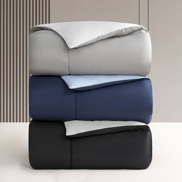 Hotel Grand Reversible Coverless Double Duvet in 3 Colours