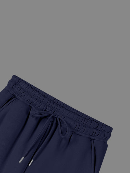 Women's Winter Casual -Lined Thickened Hooded Sweatshirt and Sweatpants Two-Piece Set