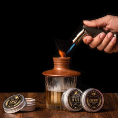 Combojoy Bourbon Gifts for Men - Cocktail Smoker Kit with Torch and Wood Chips for Whiskey, Bourbon, Old Fashioned Cocktail Kit, Whiskey Gifts, for Dad, Husband and Cocktail Lovers