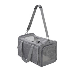 Large Pet Carrier Bag Portable Soft Fabric Fold Dog Cat Puppy Travel Bag in UK