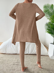 Autumn clothing, casual and elegant Women's three-piece set, stretch fabric, Women's loungewear, suitable for Christmas, holidays, dates, outdoor, beautiful Women's suit.