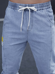 New Men's Washed Jeans for Spring and Autumn, Fashionable Ankle Pants, Comfortable Casual Trousers