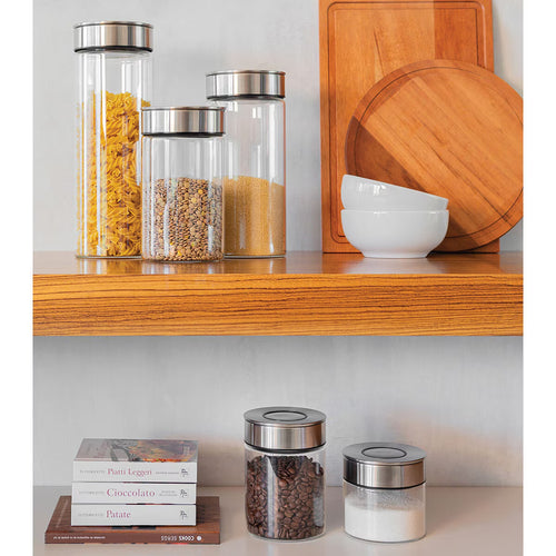 Tramontina Airtight Glass Container Set, 5 Piece