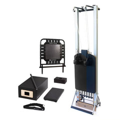 At Home SPX® Reformer Package with Vertical Stand and Cardio Tramp by Merrithew®