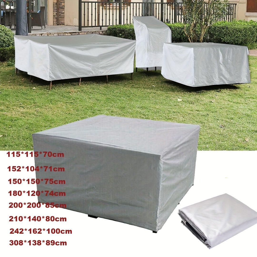 1pc Heavy Duty Garden Patio Furniture Cover For Rattan Table Cube Outdoor