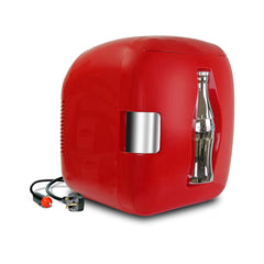 Coca-Cola Heritage 7.9L Mini Fridge 12 Can Portable Cooler in Red