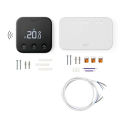 Tado° Multi-Room Bundle (Includes Wireless Thermostat X with Hot Water Control, Wireless Temperature Sensor X & 5 X Smart Radiator Thermostat X)