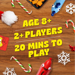 Big Potato Chicken Vs Hotdog – Hilarious Flip Challenge Party Game for Families, Kids & Adults | Fun Game for 2–10 Players | Includes Bonus Cards & Fast-Paced Fun for Christmas