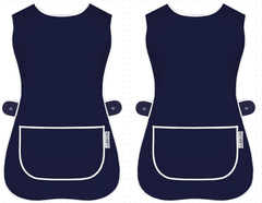 Pack of 2 Tabard Apron | Aprons for Men, Women, and Ladies | Professional Cooking Aprons with 2 Pockets | Adjustable Kitchen Apron for Baking, BBQ, Grilling, Gardening, Crafting, Cleaning, Painting, Barista, Restaurant Work | Cute & Stylish Gift Apron for