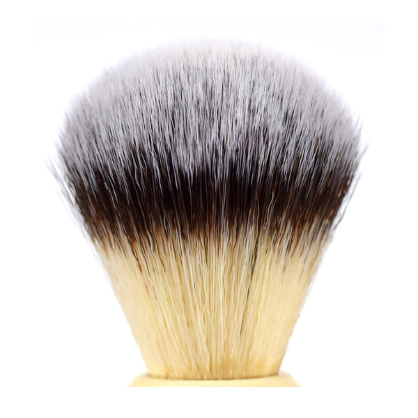 Kent Large Synthetic Shaving Brush, Ivory White