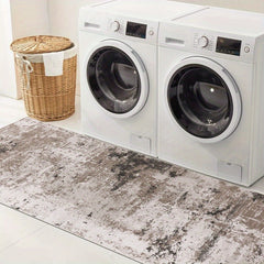 1pc Hallway Runner Rug Non Slip Carpet Runners 80x300cm Modern Abstract Hall Runner Carpet Runner Washable Kitchen Rugs for Hallway Entryway Kitchen Bedroom