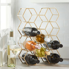 Evergreen 11 Bottle Wine Rack in 2 Colours