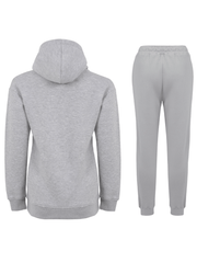 Women 2Pc Tracksuit Set - Comfort-Fit Hoodie and Sweatpants Cord Set - Versatile Joggers Casual Sportswear for Daily Wear, Ladies Gym, Outdoor and Workouts
