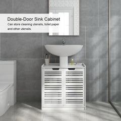 Bathroom Cabinet Storage Cabinet Sink Cabinet Double Door Cabinet Bathroom Accessory for Bathroom Toilet Furnitures