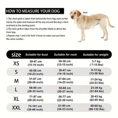 Basic Dog Harness for Emotional Support Dogs Non-Tension Reflective Adjustable Non-Choking Pet Vest Straps with Handles for Easy Walking And Training for Small Medium And Large Dogs