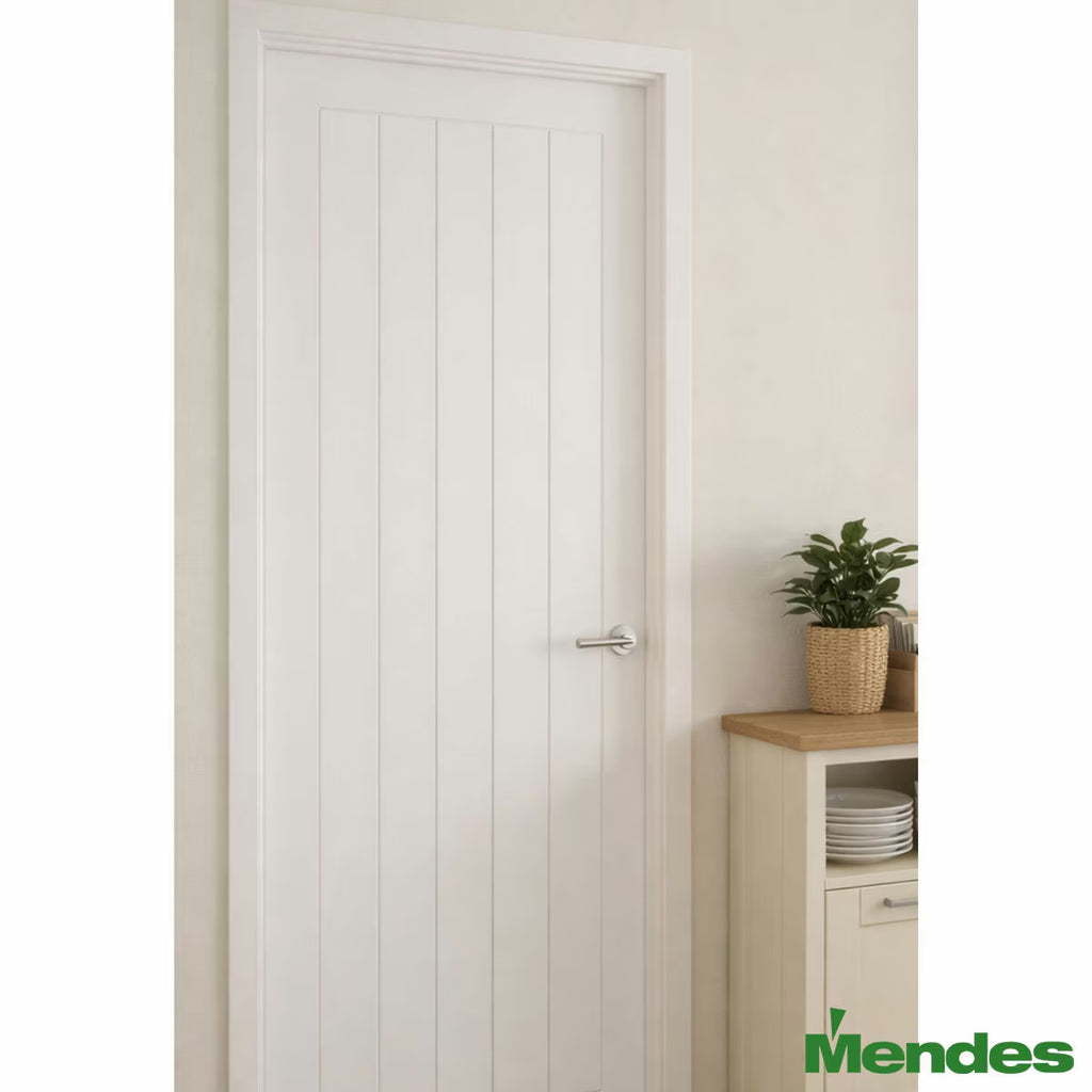 Mendes Internal Prefinished Internal Door - White Primed Mexicana 35 X 1981 X 762Mm