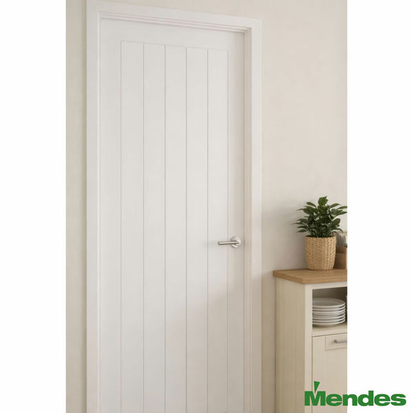Mendes Internal Prefinished Internal Door - White Primed Mexicana 35 X 1981 X 762Mm
