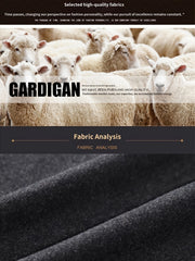 New Autumn And Winter 802 Detachable Double-Layer Collar Thick Velvet Blend Overcoat for Men