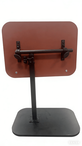 1pc 360 ° Flip Desktop Adjustable Height Small Table, Fashionable and Simple Metal Frame with Wooden Desktop Stable and Not Easy to Shake, Portable and Lightweight Side Table Snack Table - Home Office Desk Bedside Table, Essential for Drama Enthusiasts, H