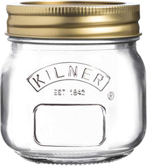Kilner Preserve Jar 0.5L (500Ml) round Glass Screw Top Lid Preservation Storage Jar for Jams Chutneys Small Pickled Fruits