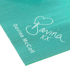 Davina Mccall Yoga Mat & Block Set in Blue