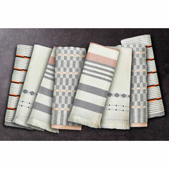 Mundo Textile Kitchen Towels 8 Pack, in Red