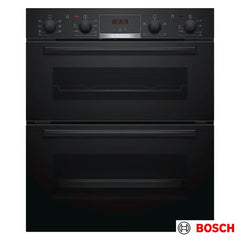 Bosch Series 4 NBS533BB0B Double Oven, a Rated in Black