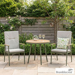 Bramblecrest Wisely 3 Piece Recliner Patio Set in Sage